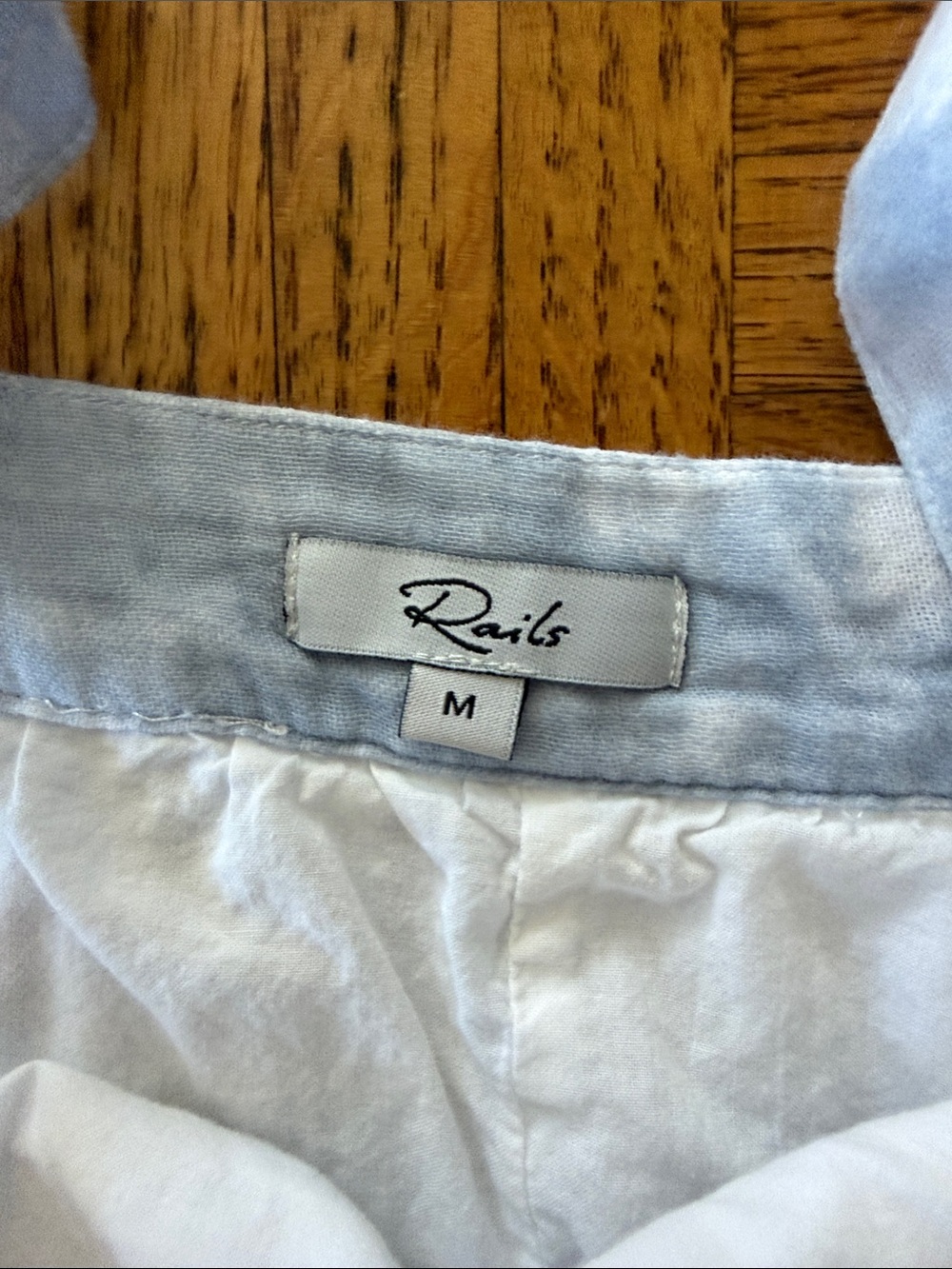 Rails Womens’ Pale Blue Tiered Sundress - Picture 2 of 2